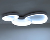 MOOSEE lampa sufitowa / plafon CELLS 3 biała