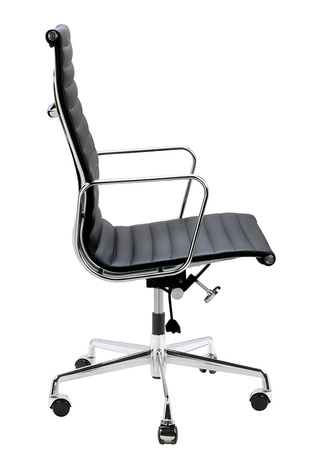 Fotel biurowy AERON PRESTIGE PLUS chrom  - skóra naturalna, aluminium