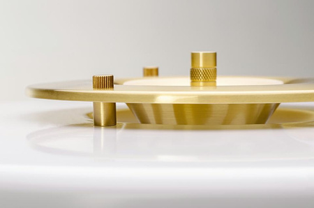 Lampa biurkowa ARTE biało-złota