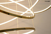 MOOSEE lampa wisząca RING SLIM M złota