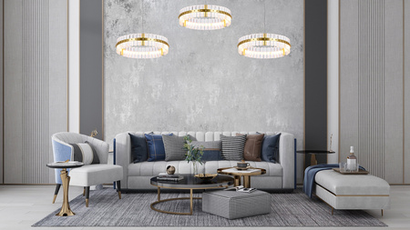 MOOSEE lampa wisząca SATURNUS 47 złota