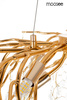 MOOSEE lampa wisząca RIVIERA 60 złota /   clear