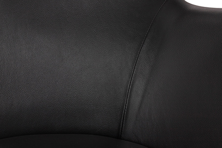 Fotel EGG SZEROKI czarny