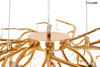 MOOSEE lampa wisząca RIVIERA 60 złota /   clear