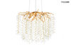MOOSEE lampa wisząca RIVIERA 60 złota /   clear