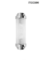 Lampa ścienna COLUMN 40 srebrna