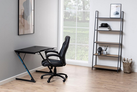 Biurko gamingowe TROOPER czarne