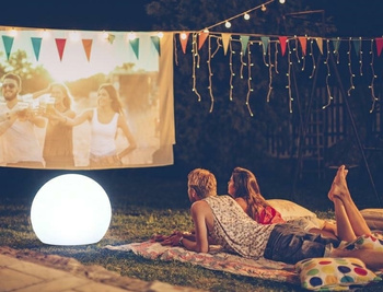 Lampa ogrodowa BULY 60 CABLE biała