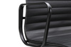 Fotel biurowy AERON PRESTIGE PLUS czarny - skóra naturalna, aluminium