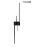 MOOSEE lampa ścienna ROCHE 100 czarna