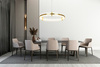 MOOSEE lampa wisząca SATURNUS 70 złota