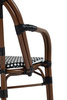 Krzesło CAFE PARIS ARM brązowe rattan