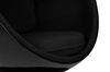 Fotel BALL BLACK czarny