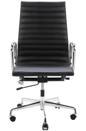 Fotel biurowy AERON PRESTIGE PLUS chrom  - skóra naturalna, aluminium