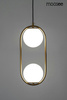 MOOSEE lampa wisząca AURELIA TWIN złota