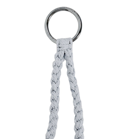 Fotel wiszący TOGO szary z poduszkami