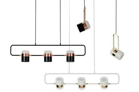 Lampa wisząca BLINK 3 czarna