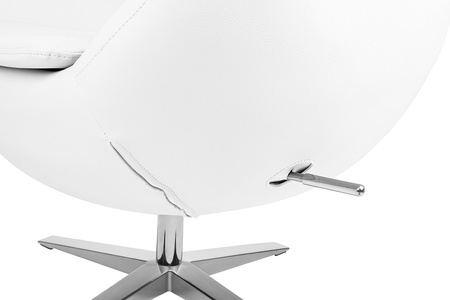 Fotel EGG SZEROKI biały