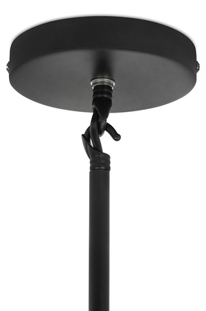 Lampa wisząca CANDELABR 6 czarna