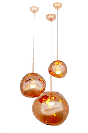 MOOSEE lampa wisząca FUSION 40 miedziana