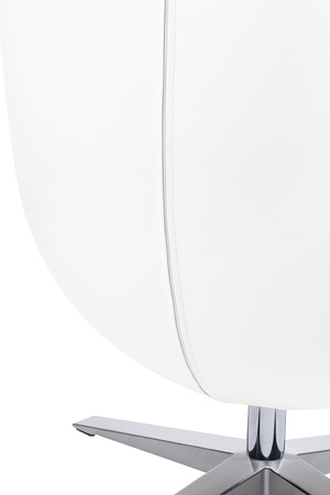 Fotel EGG SZEROKI biały