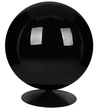 Fotel obrotowy BALL BLACK czerwony