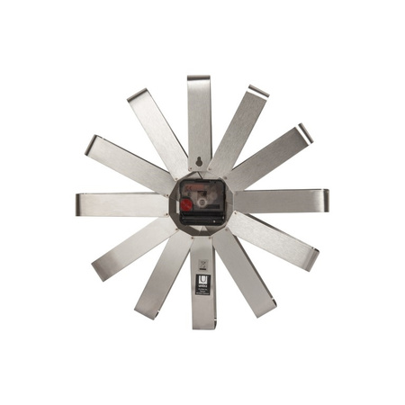 Zegar RIBBON  - stal