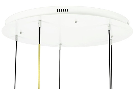 Lampa wisząca CAPRI DISC 5 złota