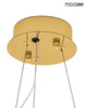 MOOSEE lampa wisząca FLORENS 60 złota