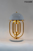 MOOSEE lampa stołowa BOTTEGA złota / biała