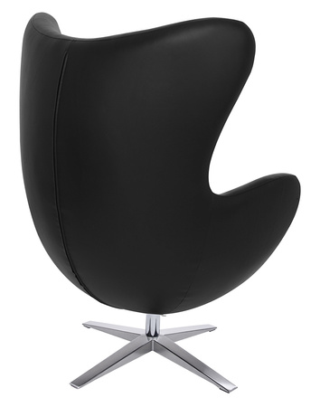 Fotel EGG SZEROKI czarny