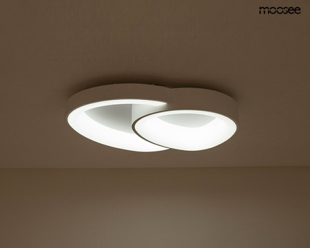 Lampa sufitowa - plafon CELLS 2 biała