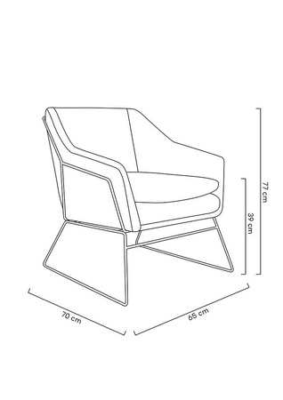 Fotel EMMA VELVET ciemnozielony welur