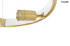 MOOSEE lampa wisząca CIRCLE SPOT 98 GOLD złota