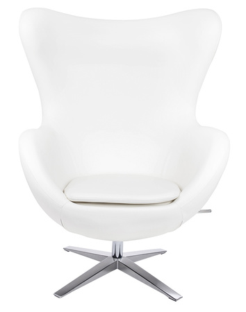 Fotel EGG SZEROKI biały