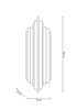 MOOSEE lampa ścienna HARMONIC BLACK czarna
