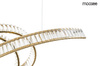 MOOSEE lampa wisząca WAVE 120 złota