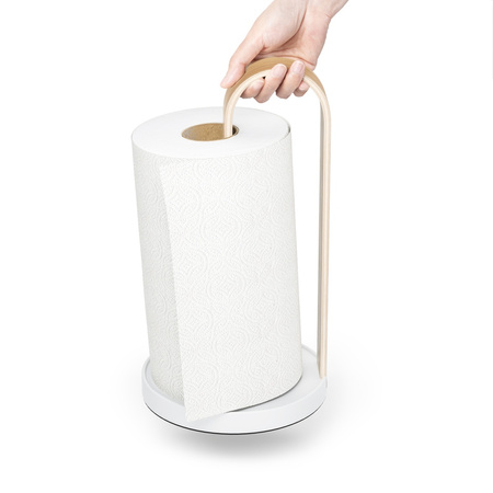 Stojak na ręcznik papierowy BELLWOOD biały