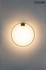 MOOSEE lampa ścienna CIRCLE WALL złota