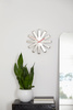 Zegar RIBBON  - stal