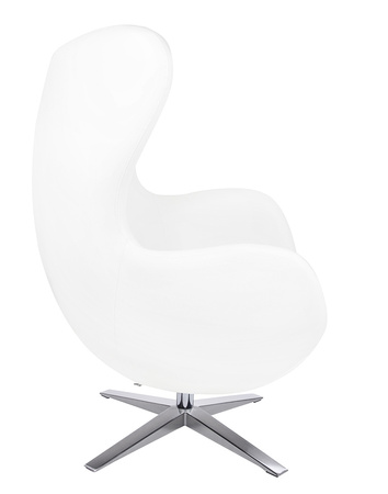 Fotel EGG SZEROKI biały