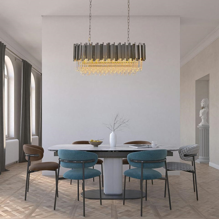 Lampa wisząca IMPERIAL LONG SILVER 90