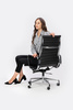 Fotel biurowy AERON PRESTIGE PLUS chrom  - skóra naturalna, aluminium