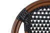 Krzesło CAFE PARIS ARM brązowe rattan