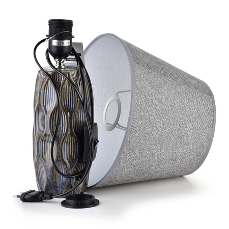 Lampa stołowa LETI GREY
