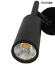 MOOSEE lampa ścienna PRISMA czarna