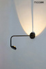 MOOSEE lampa ścienna AXEL czarna