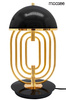 MOOSEE lampa stołowa BOTTEGA złota / czarna