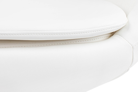 Fotel EGG SZEROKI biały