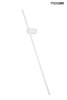 MOOSEE lampa ścienna OMBRE 100 biała